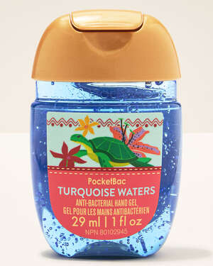 Turquoise Waters PocketBac Hand Sanitizer