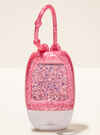 Pink Glitter PocketBac Holder
