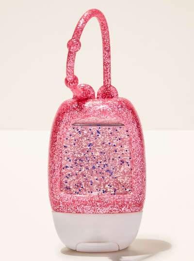 Pink Glitter PocketBac Holder