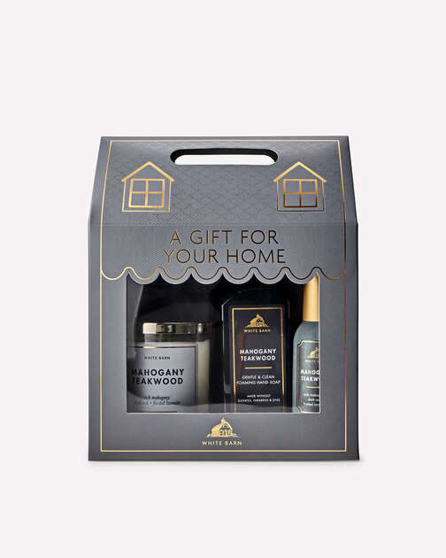 Mahogany Teakwood Gift Set