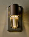 Diffuseur de fragrance Wallflowers Veilleuse avec contrôle de la fragrance cylindre brun