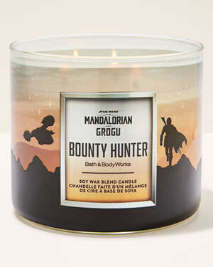 Bounty Hunter 3-Wick Candle