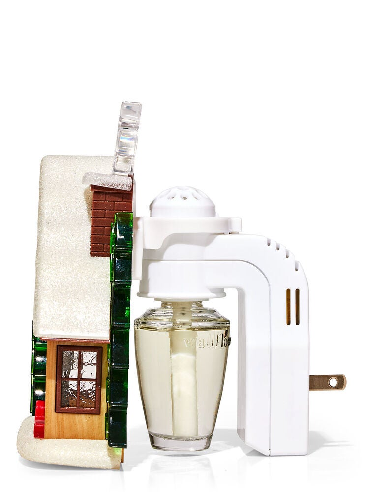 Cozy Layered House Nightlight Wallflowers Fragrance Plug Bath and