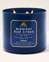 Midnight Blue Citrus 3-Wick Candle