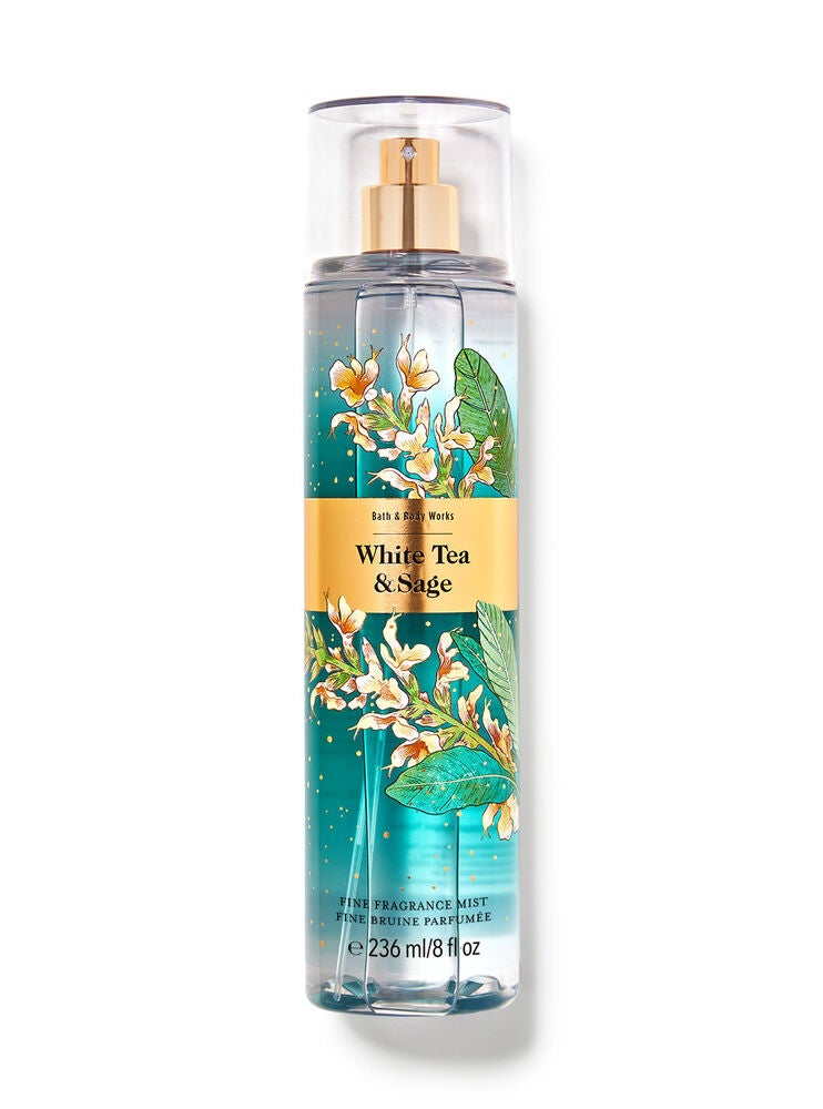 White Tea & Sage Fine Fragrance Mist Bath and Body Works