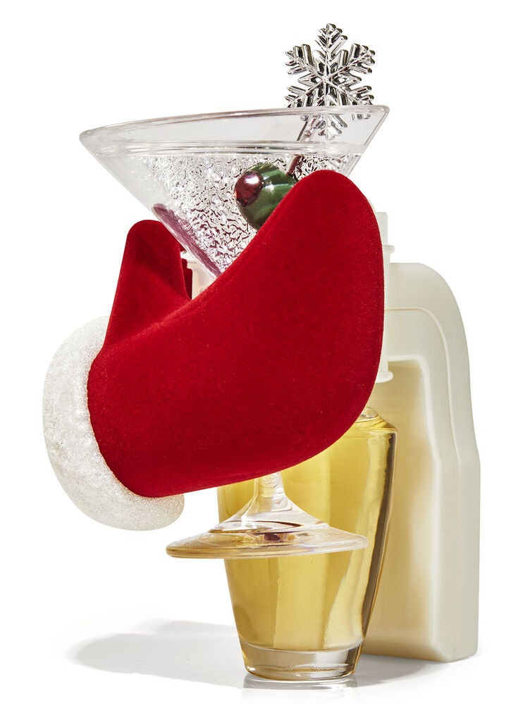 Festive Martini Nightlight Wallflowers Fragrance Plug Bath and Body Works