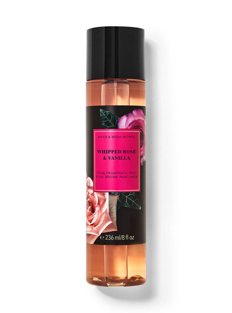 Whipped Rose & Vanilla Fine Fragrance Mist Bath and Body Works