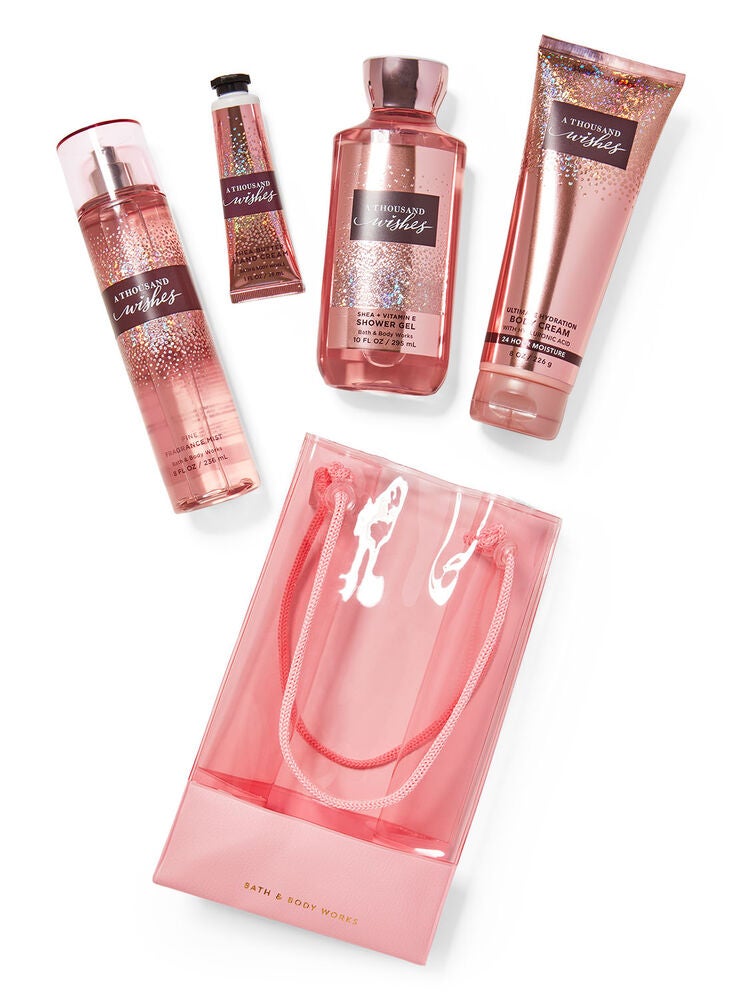 A Thousand Wishes Gift Bag Set Bath and Body Works