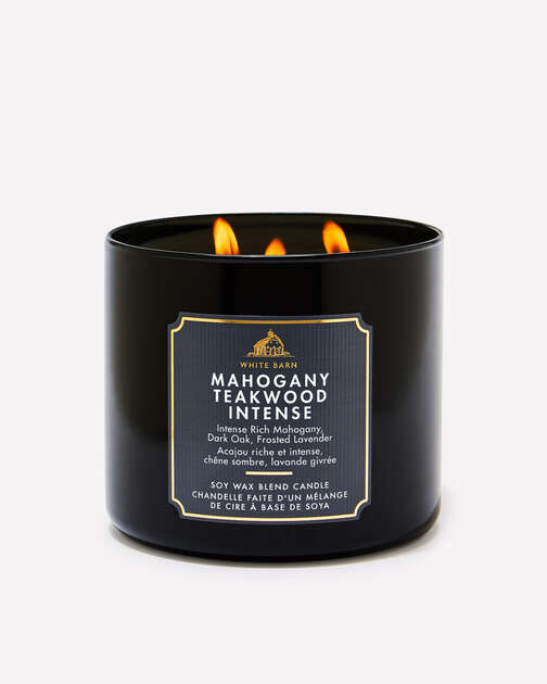 Mahogany Teakwood Intense 3-Wick Candle