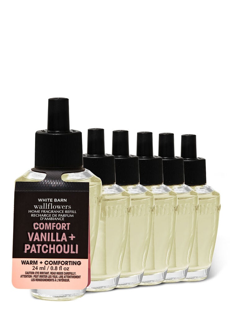 Vanilla Patchouli Wallflowers Refills, 6Pack Bath and Body Works