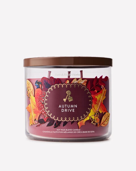 Autumn Drive 3-Wick Candle