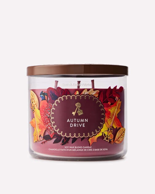 Autumn Drive 3-Wick Candle