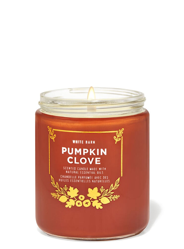 Pumpkin Clove Single Wick Candle