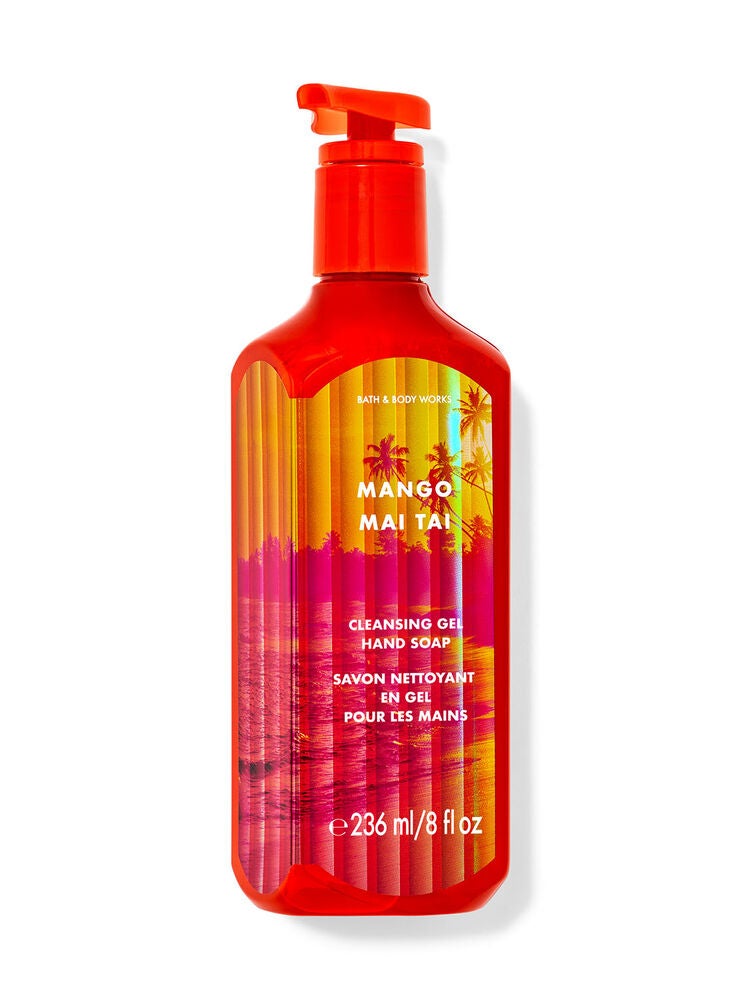 Mango Mai Tai Cleansing Gel Hand Soap Bath and Body Works