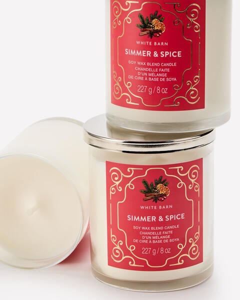 Chandelle à une mèche Simmer & Spice