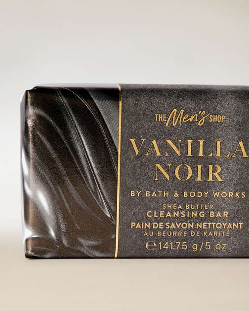Vanilla Noir Shea Butter Cleansing Bar