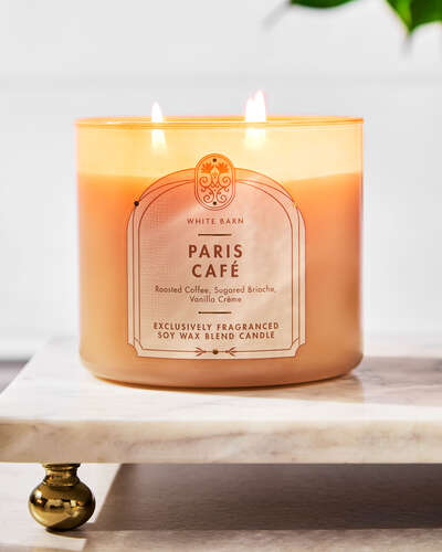 Paris Cafe 3-Wick Candle