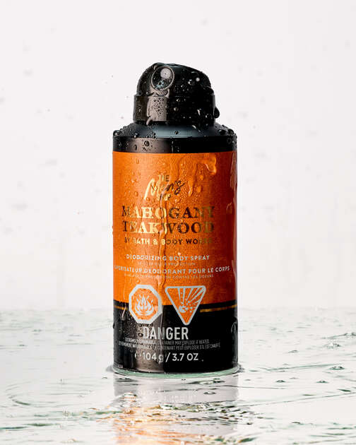 Mahogany Teakwood Deodorizing Body Spray