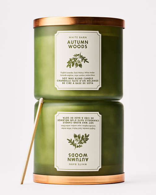 Autumn Woods 3-Wick Candle