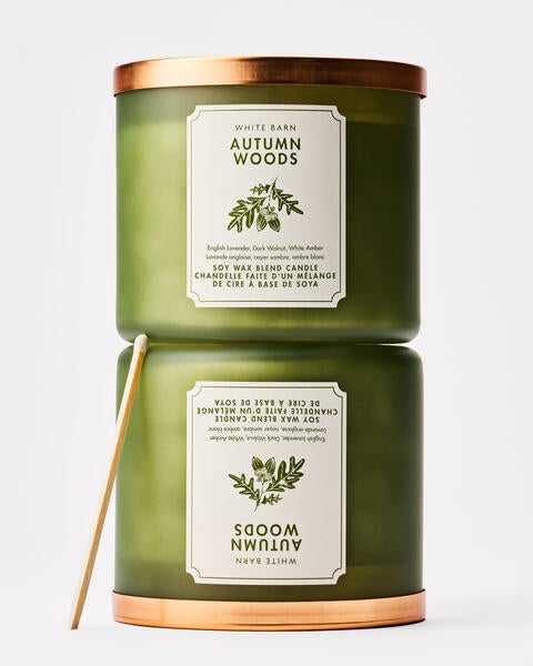 Autumn Woods 3-Wick Candle