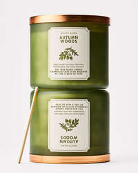 Autumn Woods 3-Wick Candle
