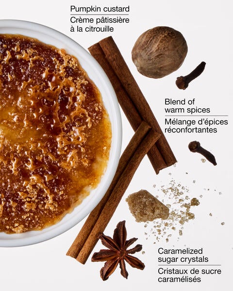 Chandelle à 3 mèches Pumpkin Crème Brûlée