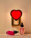 Ruffle Heart Scent Control&trade; Nightlight Wallflowers Fragrance Plug
