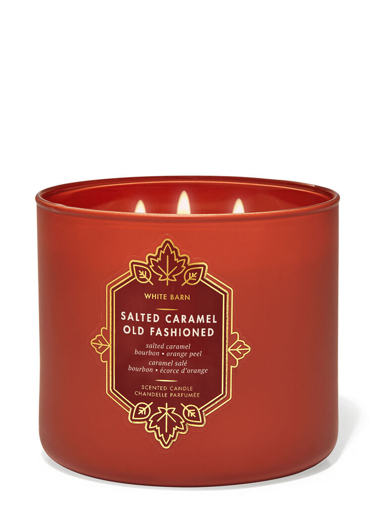 Salted Caramel Old Fashion 3-Wick Candle