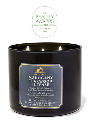 Mahogany Teakwood Intense 3-Wick Candle