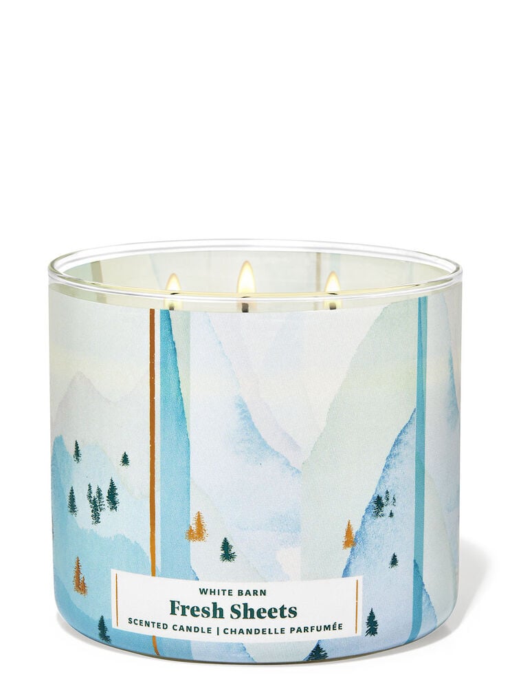 Fresh Sheets 3-Wick Candle
