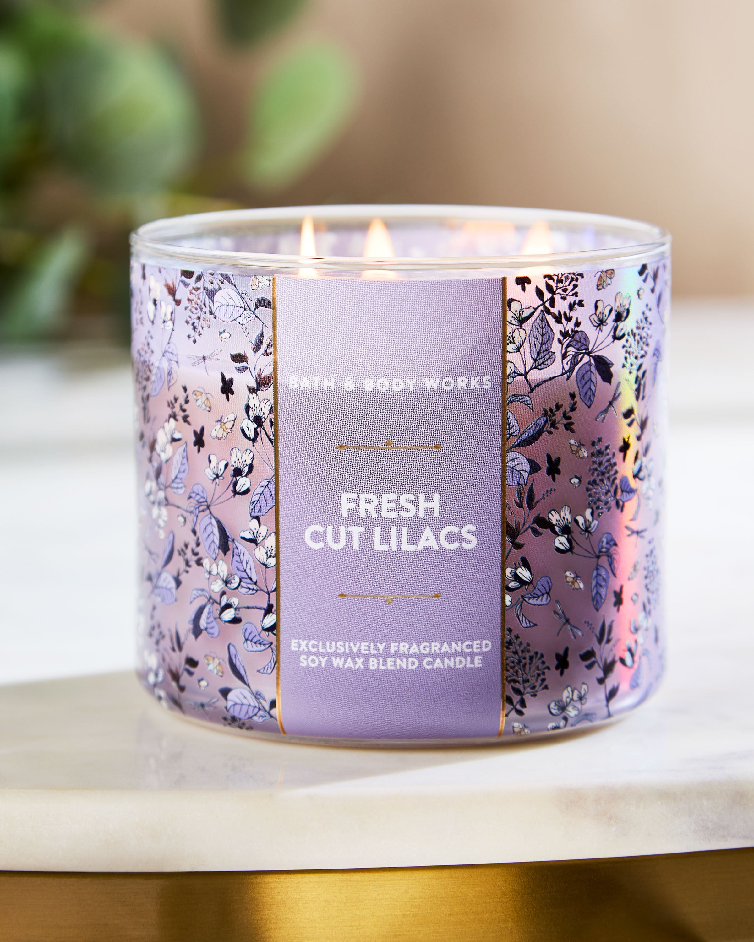 Fresh Cut Lilacs 3-Wick Candle | Bath & Body Works