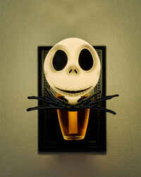 Jack Skellington Scent Control&trade; Nightlight Wallflowers Fragrance Plug