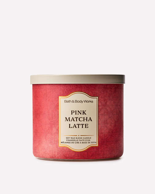 Pink Matcha Latte 3-Wick Candle