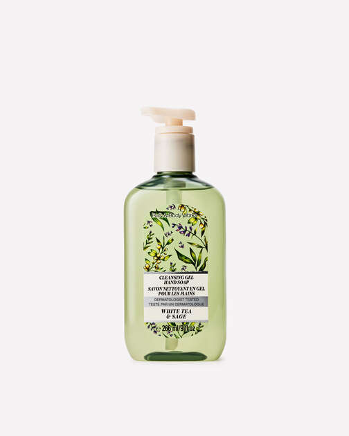 White Tea & Sage Cleansing Gel Hand Soap