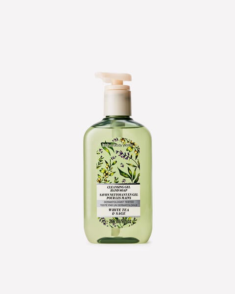 Savon nettoyant en gel pour les mains White Tea & Sage