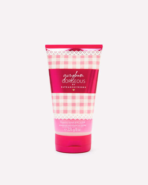 Gingham Gorgeous Foaming Sugar Body Scrub