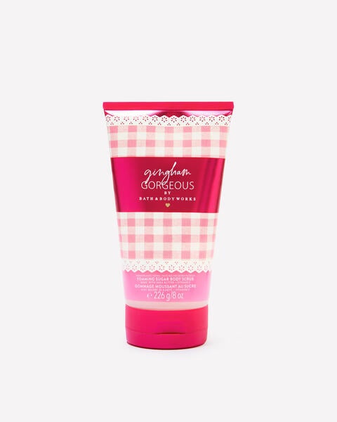 Gingham Gorgeous Foaming Sugar Body Scrub