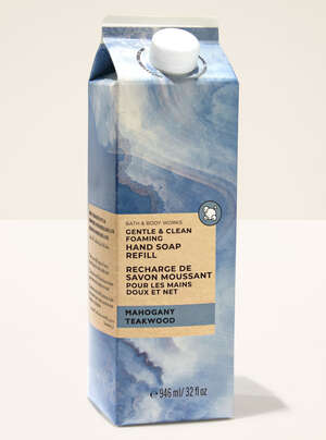 Mahogany Teakwood Gentle & Clean Foaming Hand Soap Refill