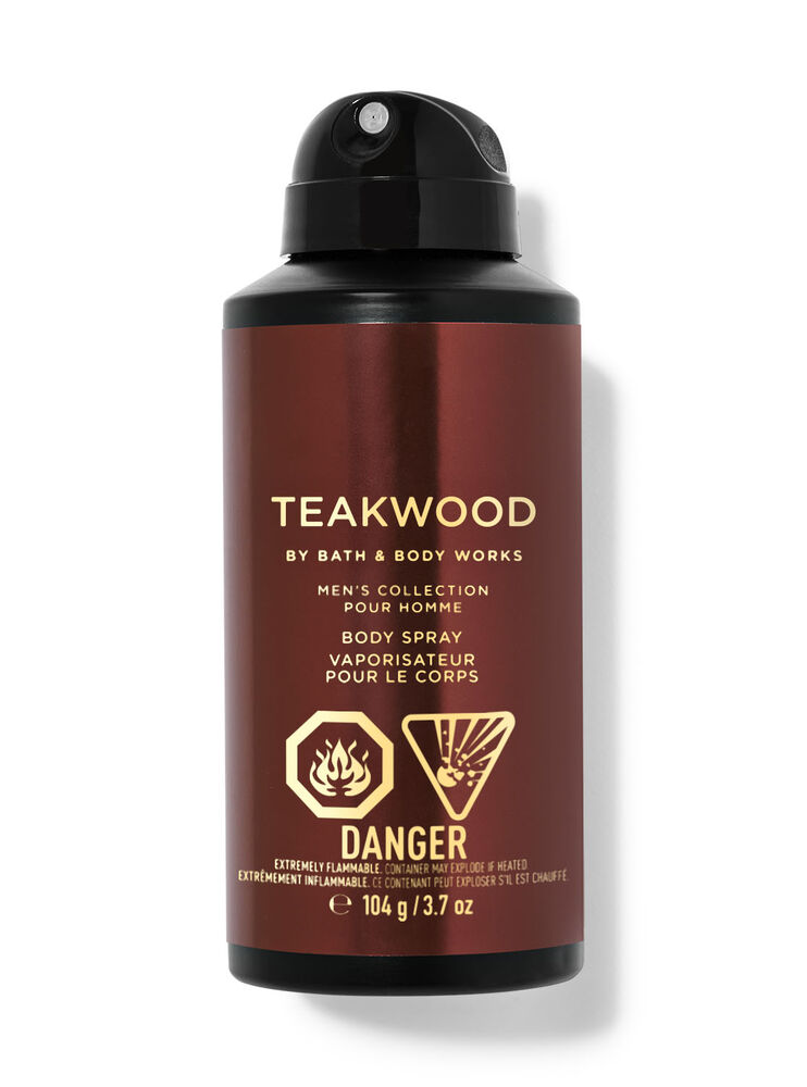 Vaporisateur déodorant pour le corps Teakwood