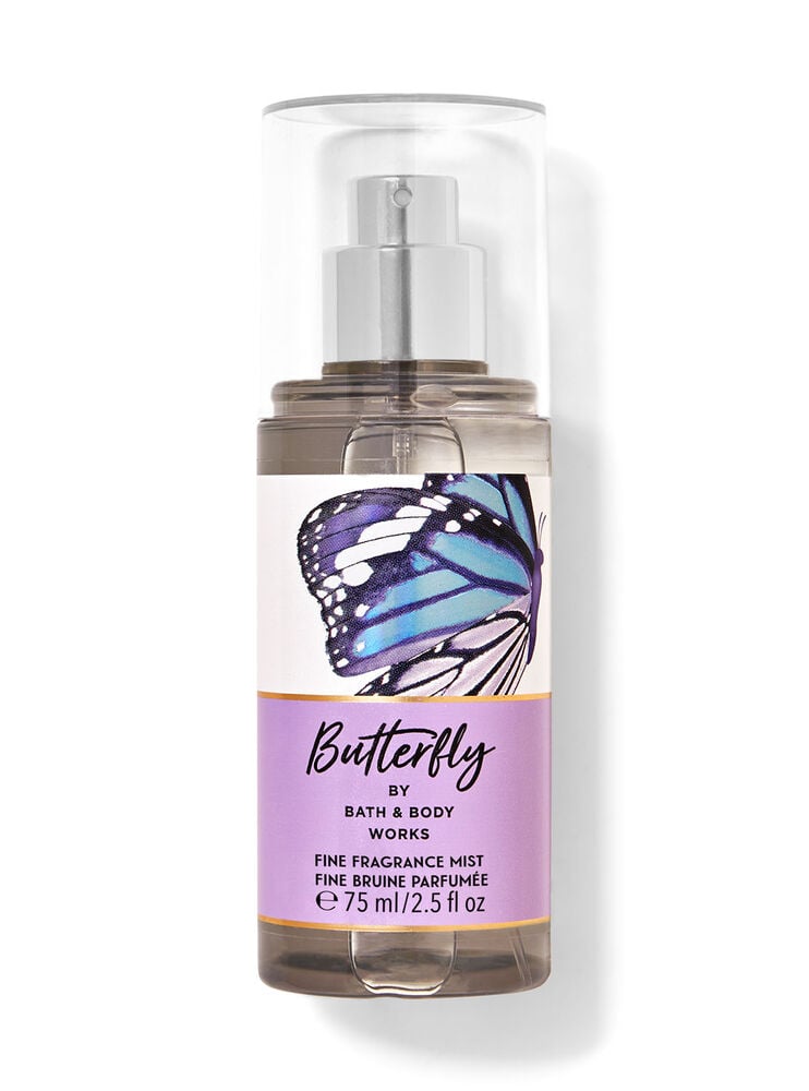 Fine bruine parfumée format mini Butterfly