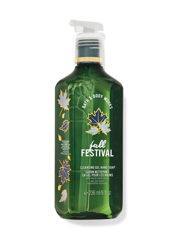 Fall Festival Cleansing Gel Hand Soap Bath and Body Works