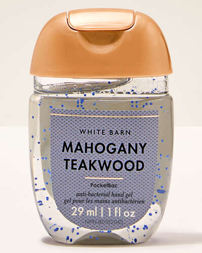 Mahogany Teakwood PocketBac Hand Sanitizer