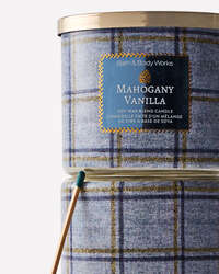 Mahogany Vanilla 3-Wick Candle