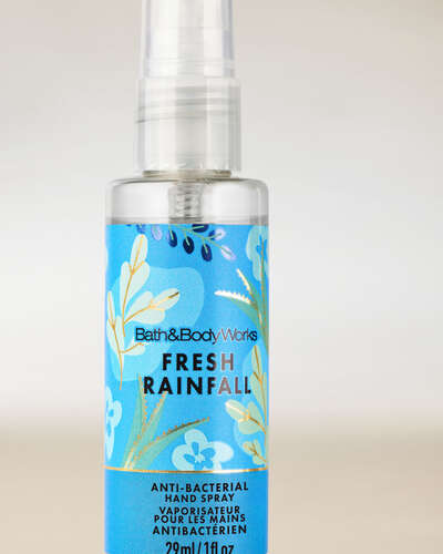 Fresh Rainfall Hand Sanitizer Spray