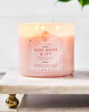 Rose Water & Ivy 3-Wick Candle