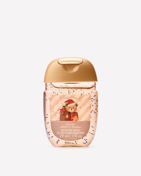 Désinfectant pour les mains PocketBac Santa's Milk & Cookies