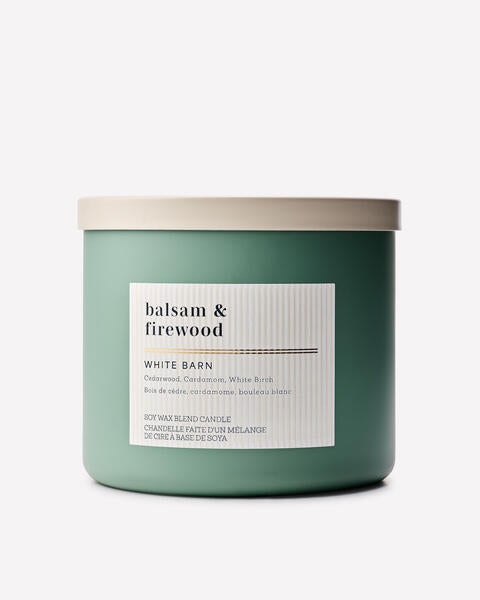 Balsam & Firewood 3-Wick Candle