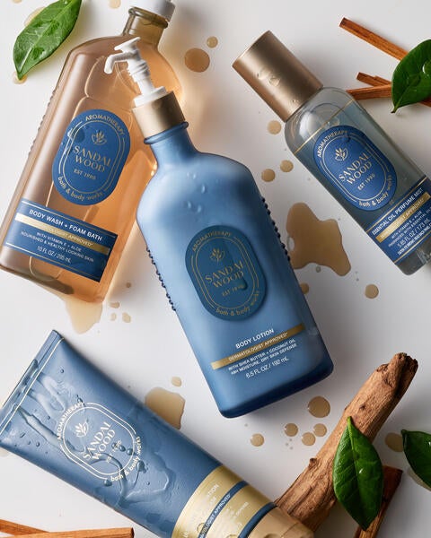 Nettoyant pour le corps et bain moussant Sandalwood
