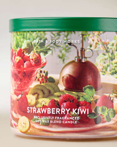 Strawberry Kiwi 3-Wick Candle