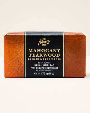 Mahogany Teakwood Shea Butter Cleansing Bar